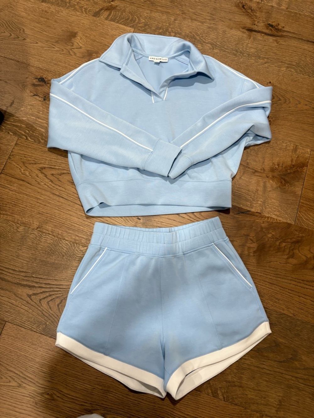 Scuba Sweatshirt and Short Set